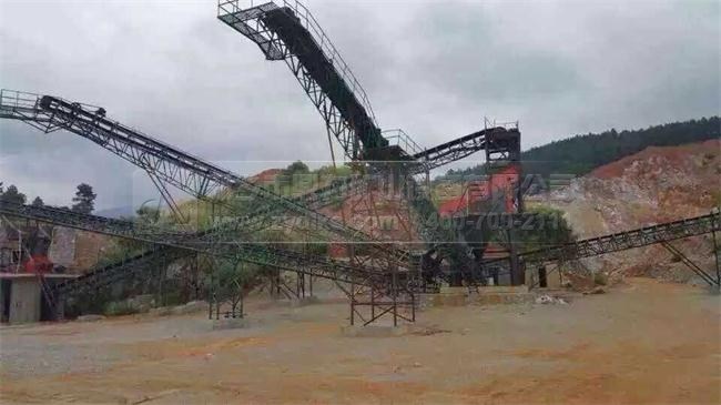 陜西石灰?guī)r生產(chǎn)線現(xiàn)場(chǎng)圖片