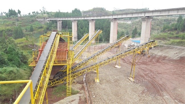 礦山開采生產(chǎn)線