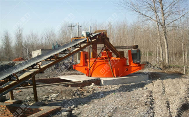 打砂機(jī)運(yùn)行