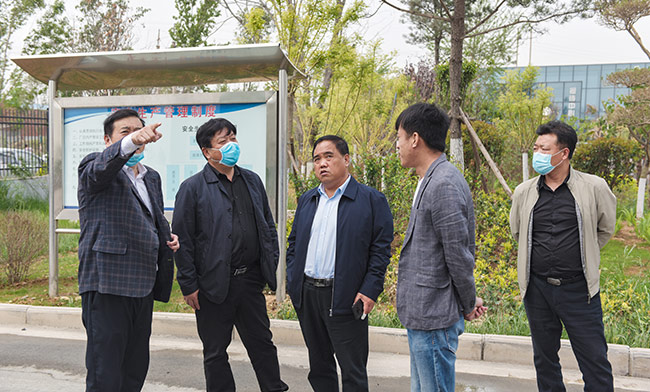 平頂山市石龍區(qū)考察團蒞臨中譽鼎力調(diào)研